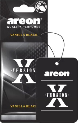 Изображение товара Ароматизатор автомобильный Areon X Version Vanilla Black / ARE-AXV11