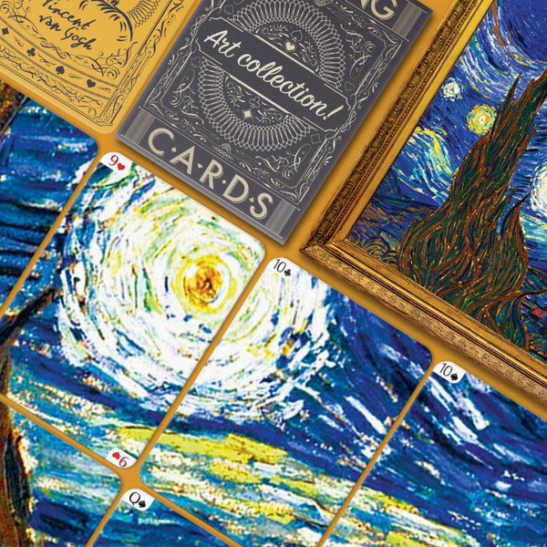 Изображение товара Игральные карты Лас Играс Art Collection. Ван Гог / 6888893