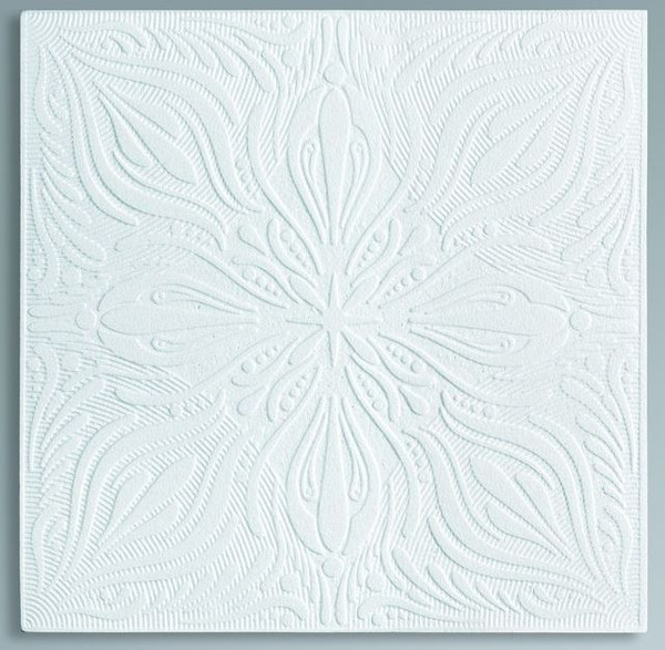 Изображение товара Потолочная плита FORMAT 563 из штампованного пенополистирола (500x500, уп.8шт, белый)