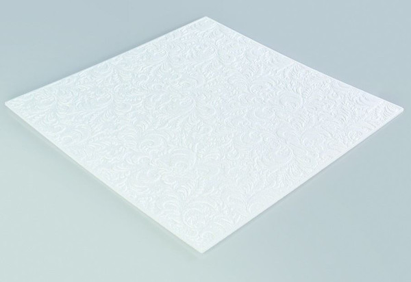 Изображение товара Потолочная плита FORMAT 802 Люкс из штампованного пенополистирола (500x500, уп.8шт, белый)