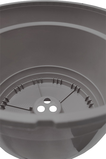 Изображение товара Кашпо Gardenplast Петуния №2 / 00117 (графит)