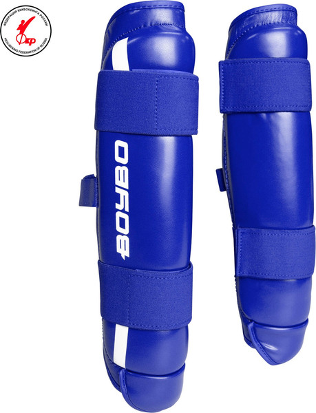 Изображение товара Защита голени для единоборств BoyBo Knock Out IK-35 (M, синий)