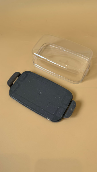 Изображение товара Масленка Полимербыт Granite 4333805 (серый)