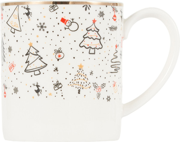 Изображение товара Кружка Gipfel Christmas 42942 (белый)