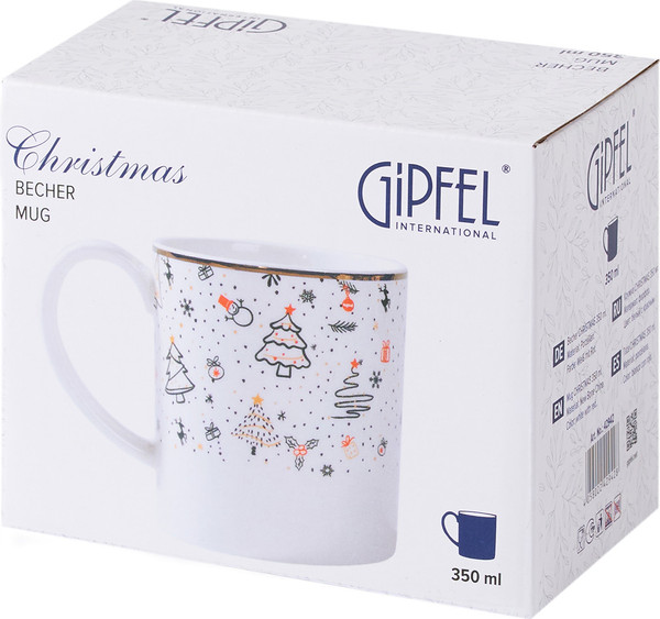 Изображение товара Кружка Gipfel Christmas 42942 (белый)