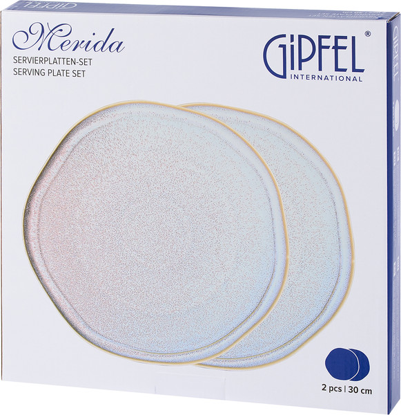 Изображение товара Набор тарелок Gipfel Merida 43274 (2шт, голубой)