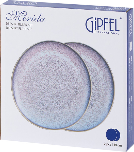 Изображение товара Набор тарелок Gipfel Merida 43276 (2шт, голубой)