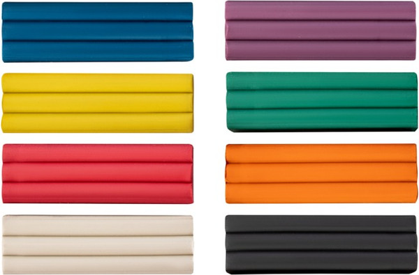 Изображение товара Пластилин восковой Genio Kids DMR8 (8цв)