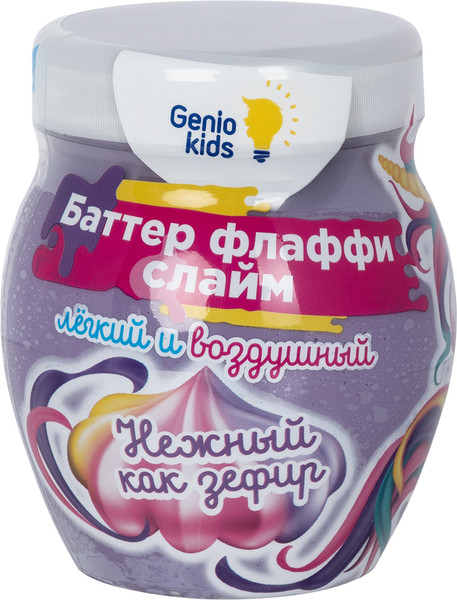 Изображение товара Слайм Genio Kids Мялка-жмялка Зефирная / LIZ13
