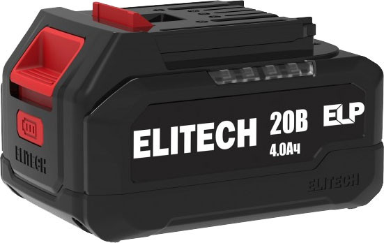 Изображение товара Аккумуляторная дрель-шуруповерт Elitech ДА 20УБЛ2 / 205680