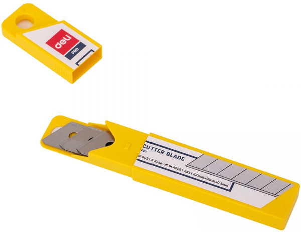 Изображение товара Набор сменных лезвий канцелярских Deli Pro / E2015 (10шт)