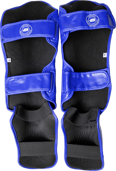 Изображение товара Защита голень-стопа для единоборств BoyBo Knock Out IK-34 (L, синий)