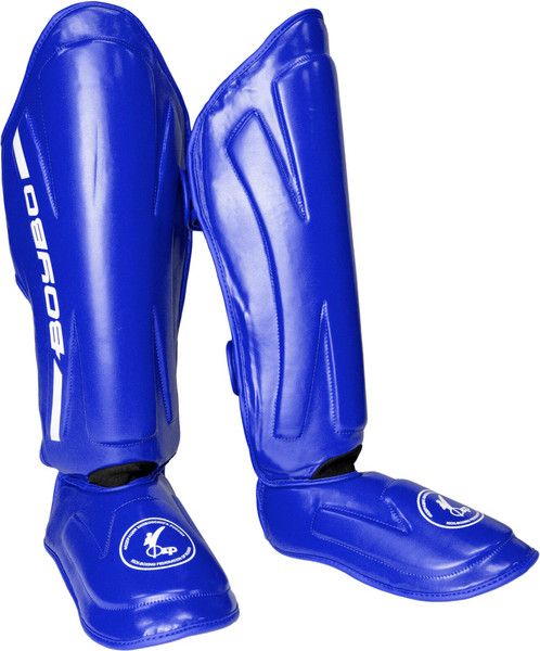 Изображение товара Защита голень-стопа для единоборств BoyBo Knock Out IK-34 (L, синий)