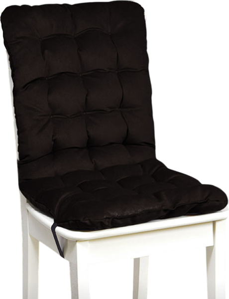 Изображение товара Подушка на стул Smart Textile Элита 85x40 / ST6872 (темный шоколад)