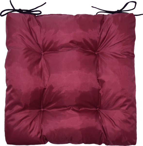 Изображение товара Подушка на стул Smart Textile Альфа 40x40 / ST171 (поролоновая крошка, бордо)