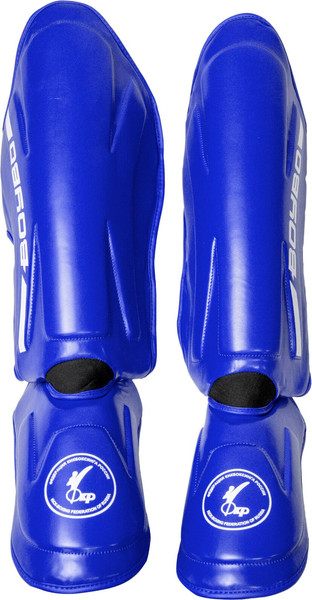 Изображение товара Защита голень-стопа для единоборств BoyBo Knock Out IK-34 (XL, синий)
