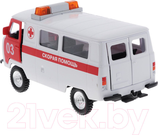 Изображение товара Автомобиль игрушечный Технопарк Скорая помощь УАЗ 452 / CT12-427-1