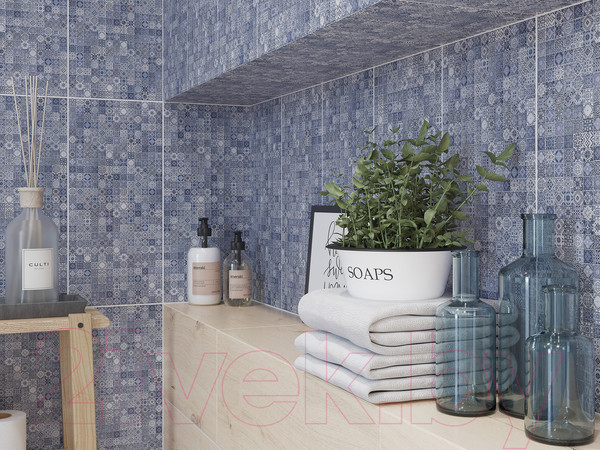 Изображение товара Плитка Cersanit Hammam HAG051D Рельеф (200x440, белый)