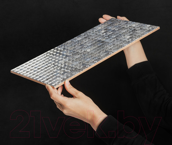 Изображение товара Плитка Cersanit Hammam HAG041D Рельеф (200x440, голубой)