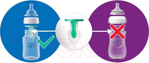 Изображение товара Бутылочка для кормления Philips AVENT Anti-colic SCF810/14 (125мл)