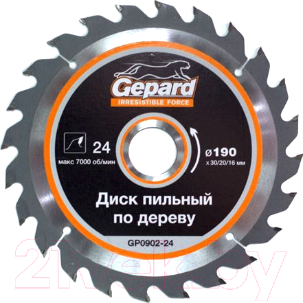 Изображение товара Пильный диск Gepard GP0902-24