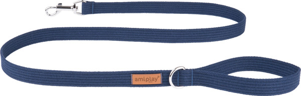 Изображение товара Поводок Ami Play 140x3см (XL, темно-синий)