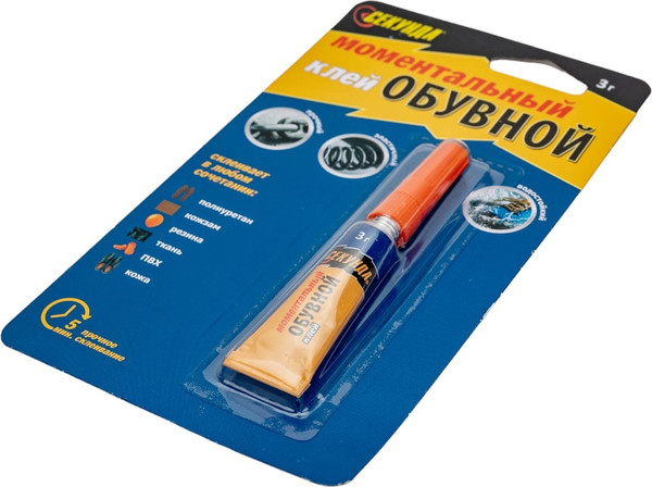 Изображение товара Клей Секунда Обувной моментальный 403-231 (3г, блистер)