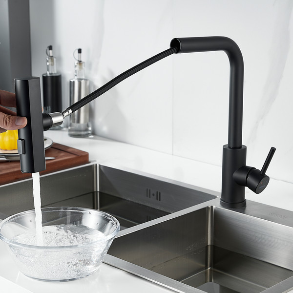 Изображение товара Смеситель Shevanik S263H (черный)