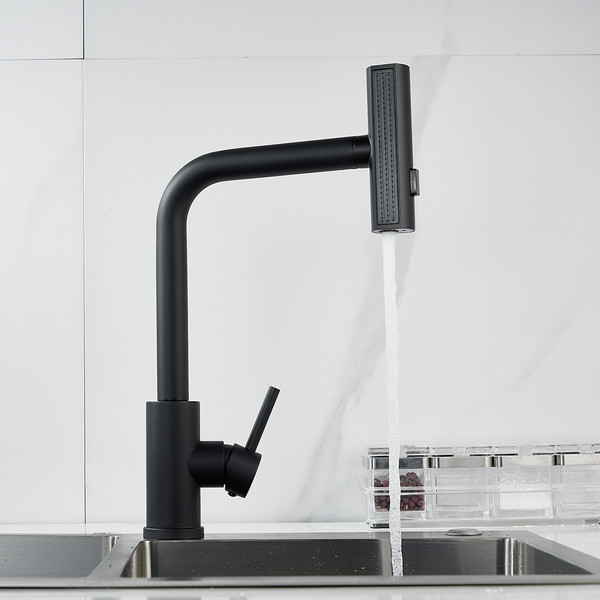 Изображение товара Смеситель Shevanik S263H (черный)