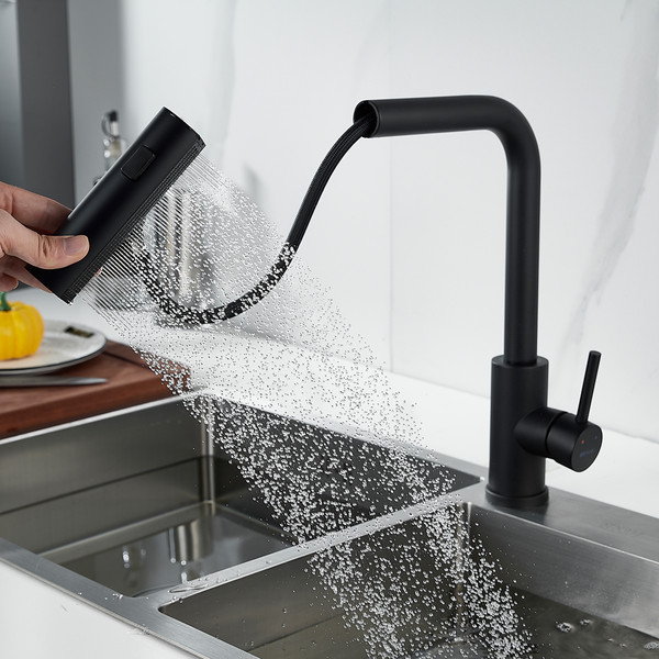 Изображение товара Смеситель Shevanik S263H (черный)