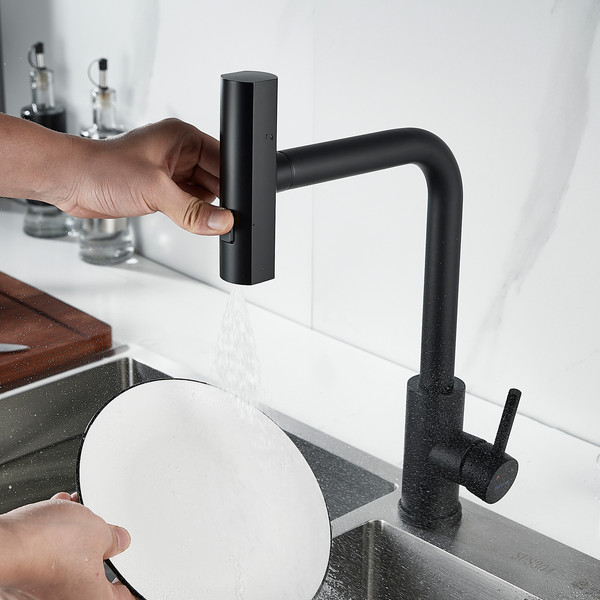 Изображение товара Смеситель Shevanik S263H (черный)