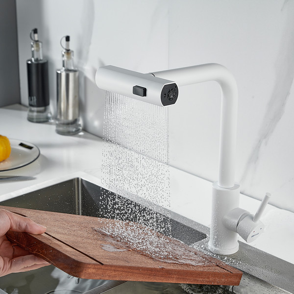 Изображение товара Смеситель Shevanik S263C (белый)