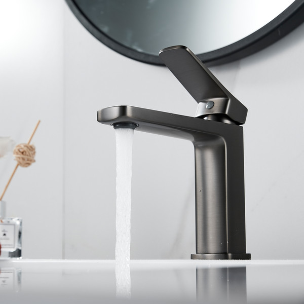 Изображение товара Смеситель Shevanik S9901T (оружейная сталь)