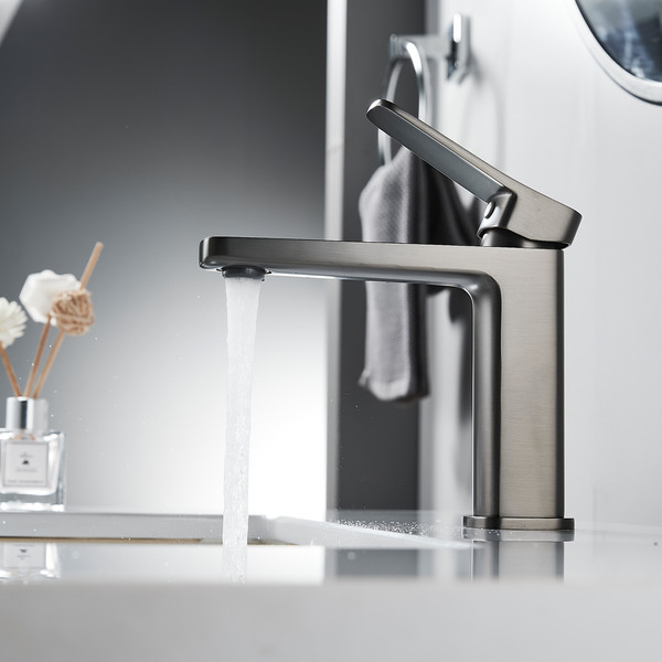 Изображение товара Смеситель Shevanik S9901T (оружейная сталь)