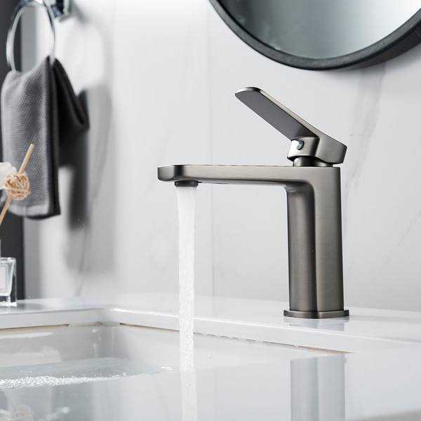 Изображение товара Смеситель Shevanik S9901T (оружейная сталь)