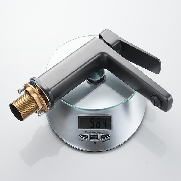 Изображение товара Смеситель Shevanik S9901T (оружейная сталь)