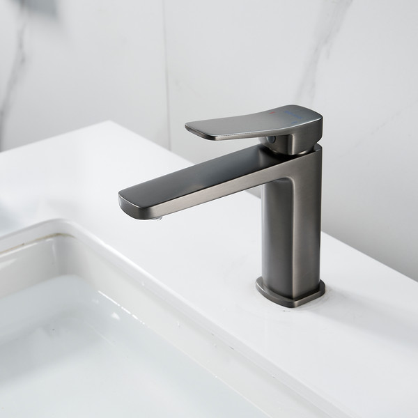 Изображение товара Смеситель Shevanik S9901T (оружейная сталь)