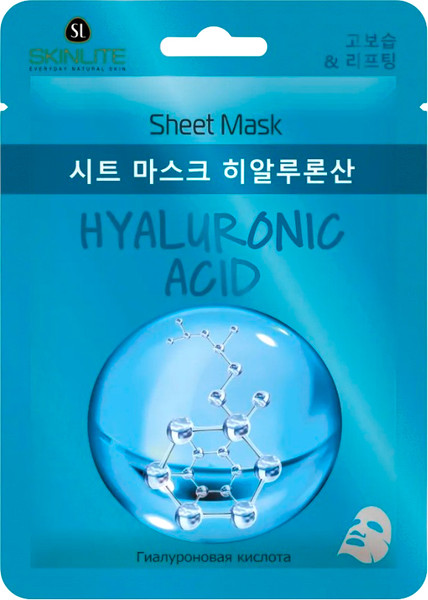 Изображение товара Маска для лица тканевая Skinlite Гиалуроновая кислота (15г)