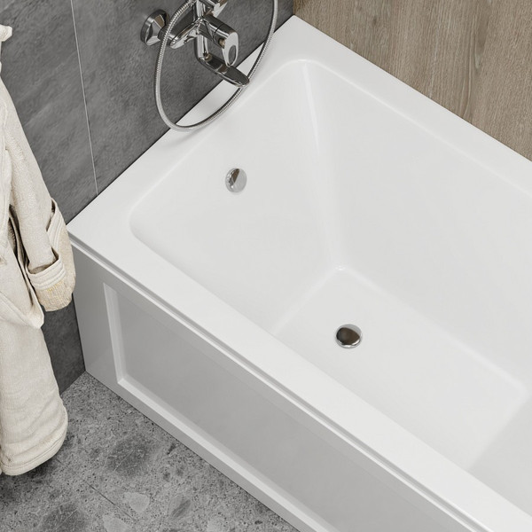 Изображение товара Ванна акриловая Teymi Helmi Pro 120x70x39 / T30101 (белый)