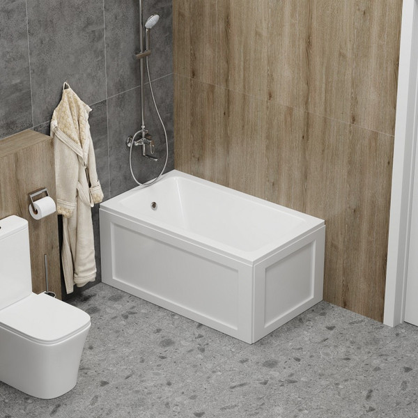 Изображение товара Ванна акриловая Teymi Helmi Pro 120x70x39 / T30101 (белый)