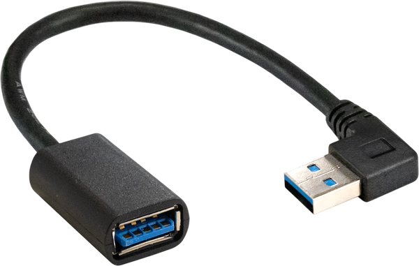 Изображение товара Удлинитель кабеля ExeGate EX-CC-USB3-AMAF-0.15L / EX294775RUS (0.15м)