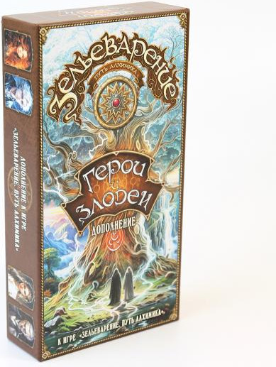 Изображение товара Дополнение к настольной игре Правильные Игры Зельеварение. Герои и злодеи / 05-03-06