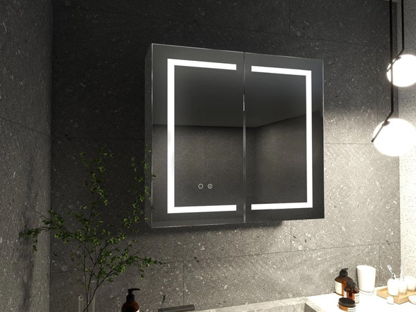 Изображение товара Шкаф с зеркалом для ванной Aquatek AQ7804-MLC