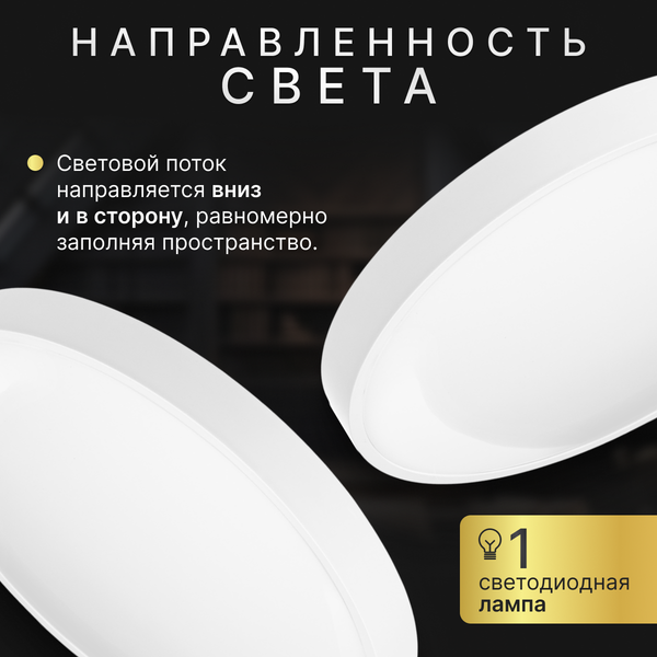 Изображение товара Потолочный светильник Sundays Home 240924-9 / 5726 (белый)