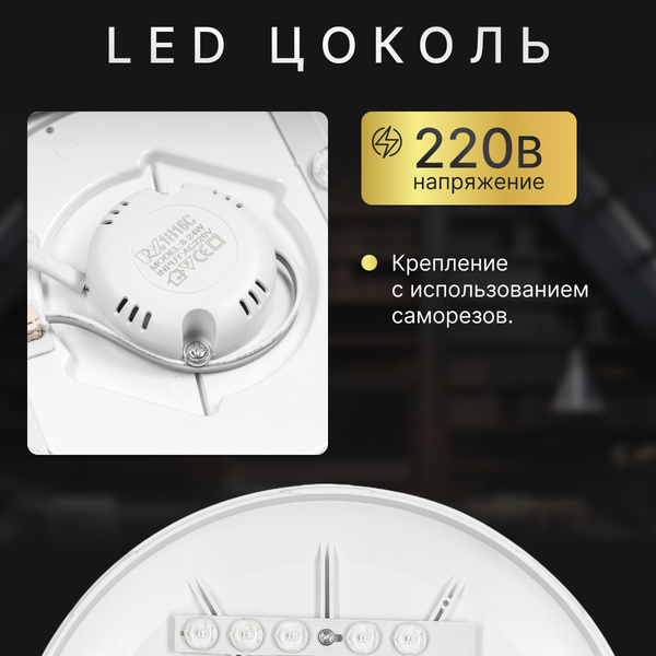 Изображение товара Потолочный светильник Sundays Home 240924-10 / 5733 (белый)