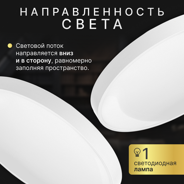 Изображение товара Потолочный светильник Sundays Home 240924-10 / 5733 (белый)