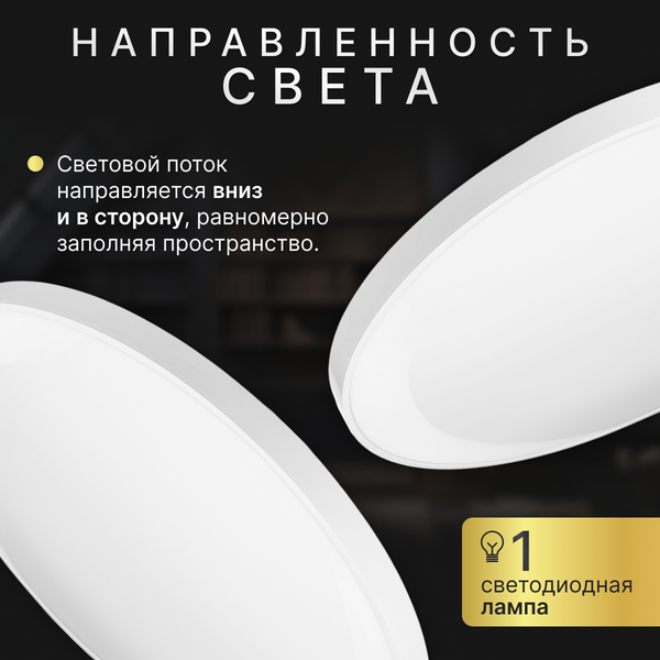 Изображение товара Потолочный светильник Sundays Home 240924-12 / 5757 (белый)