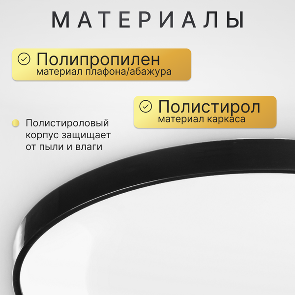 Изображение товара Потолочный светильник Sundays Home 240924-15 / 5788 (черный)