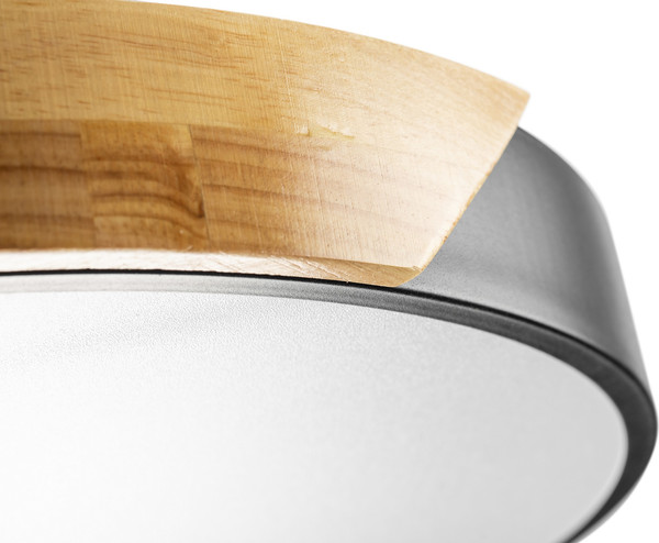 Изображение товара Потолочный светильник Sundays Home 240924-17 / 5801 (черный/светлое дерево)