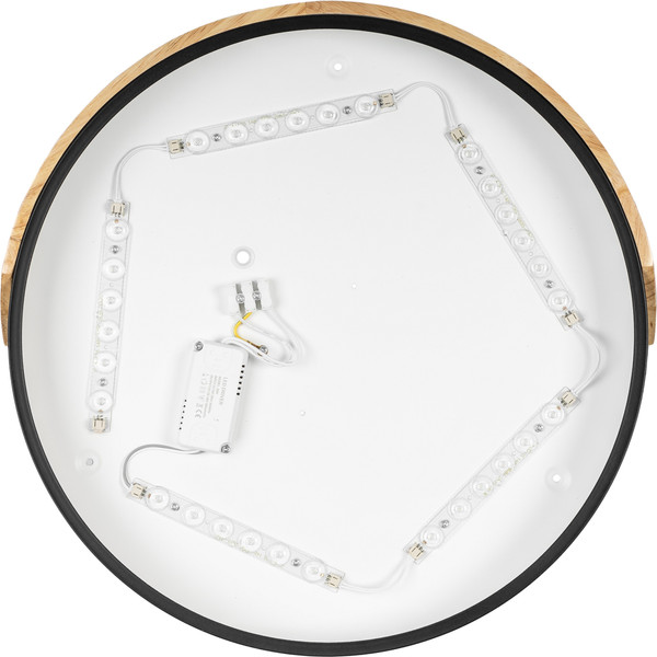 Изображение товара Потолочный светильник Sundays Home 240924-17 / 5801 (черный/светлое дерево)